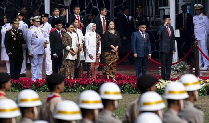 Presiden Jokowi Pimpin Upacara Hari Kesaktian Pancasila