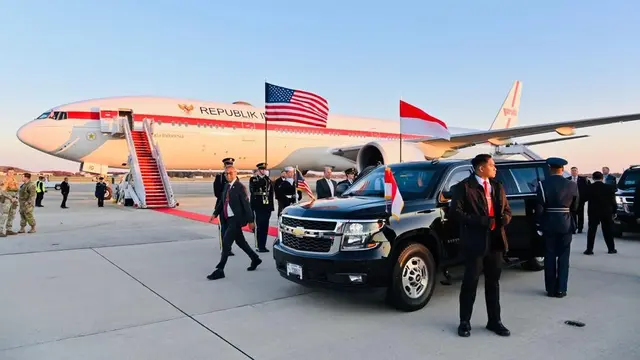 Jokowi tiba di Amerika Serikat