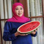 Gubernur Khofifah Ganti Foto Profil Bawa Semangka Dukung Perjuangan Rakyat Palestina