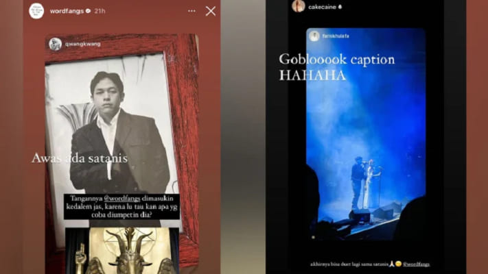 Konser Hindia Disebut Sebarkan Aliran Satanic dan Iluminati