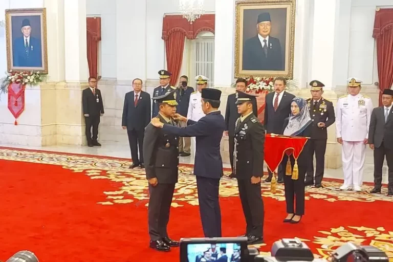 Presiden Jokowi Lantik Jenderal Agus Subiyanto jadi Panglima TNI