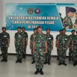 Komandan Kolat Penerbal Buka Kursus Perwira Remaja Teknik Pemeliharaan Pesawat Udara TA 2023