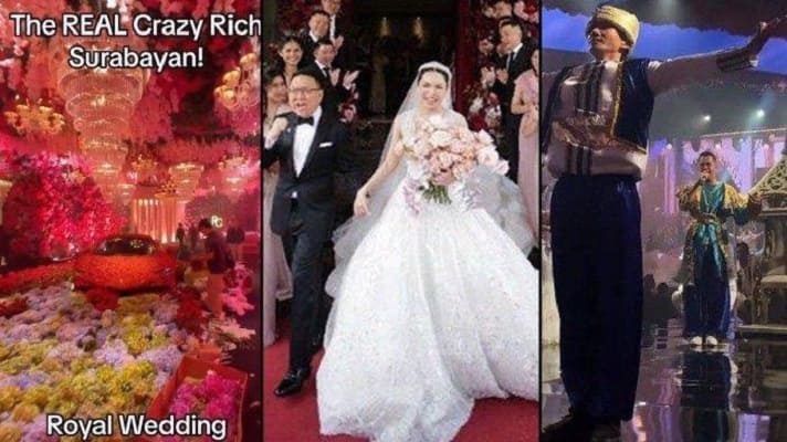 Pernikahan Crazy Rich Surabaya Habiskan Rp 75 Miliar