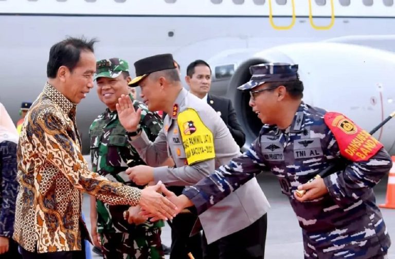 Lanudal Juanda Dukungan Pengamanan dan Pelayanan Penerbangan VVIP pada Opening Ceremony Piala Dunia U-17 2023