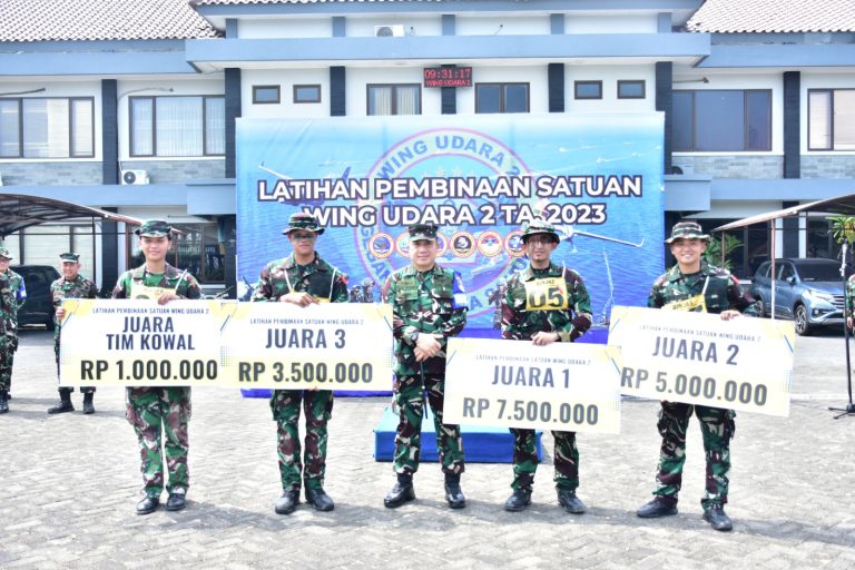Komandan Wing Udara 2 Puspenerbal Buka Binsat 2023