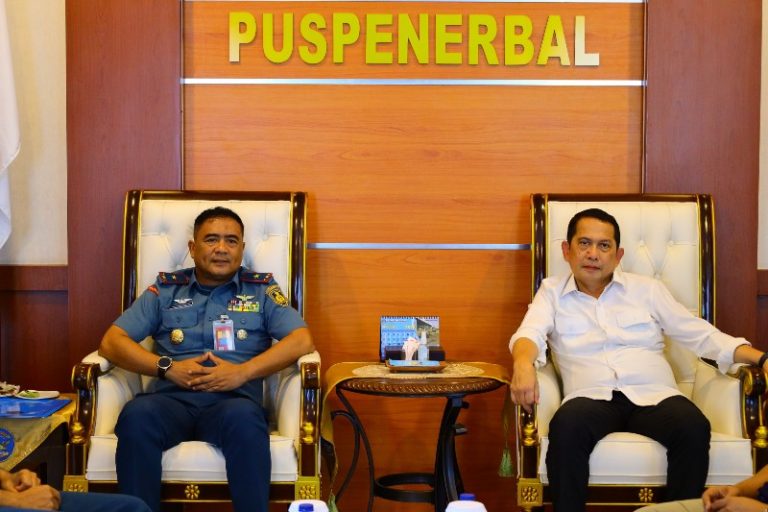 Wadan Puspenerbal Terima Tim BPK RI Untuk Laporan Keuangan Kemhan RI dan TNl