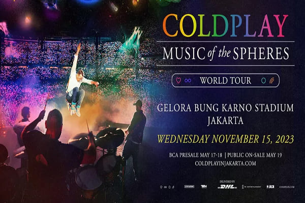 Playlist Konser Coldplay Jakarta