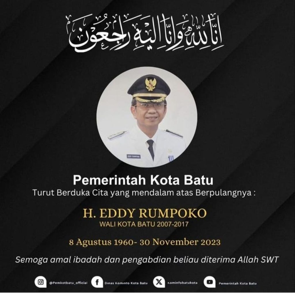 Mantan Wali Kota Batu