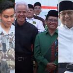 Hasil Survei Capres 2024 Terbaru: Prabowo-Gibran, Ganjar-Mahfud, Anies-Muhaimin.