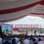Presiden Jokowi Groundbreaking Bandara IKN, Tingkatkan Konektivitas dan Daya Saing IKN.