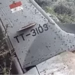 Pesawat tempur jatuh