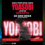 Yoasobi Konser di Jakarta, Simak Jadwal serta Harga Tiketnya.