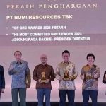 Bumi Resources Raih Penghargaan Bergengsi, Tetap Fokus Terapkan ESG.
