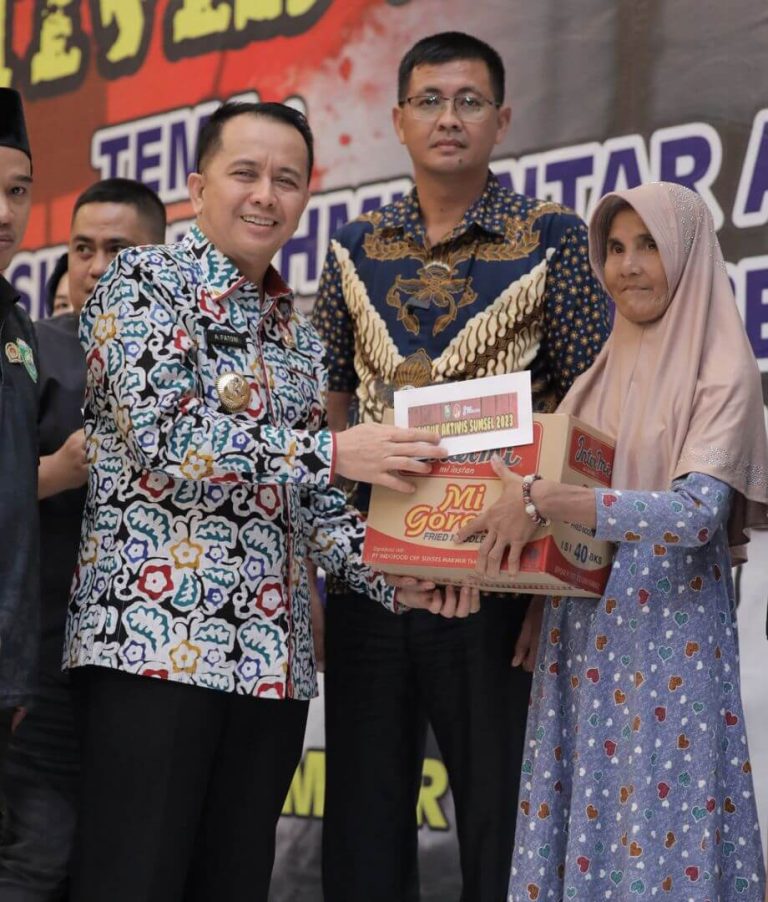 Pj Gubernur Sumsel Hadiri Kegiatan Rembuk Aktivis Sumsel 2023