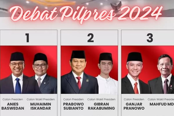 Jadwal Debat Capres-Cawapres 2024