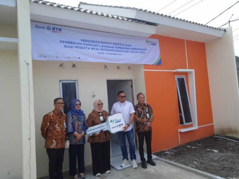 Peroleh Kredit MLT BPJS Ketenagakerjaan, Developer Bangun 200 Rumah Pekerja