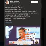 Viral Gibran Gunakan Headset saat Debat Cawapres, Roy Suryo Menduga Ada Kecurangan