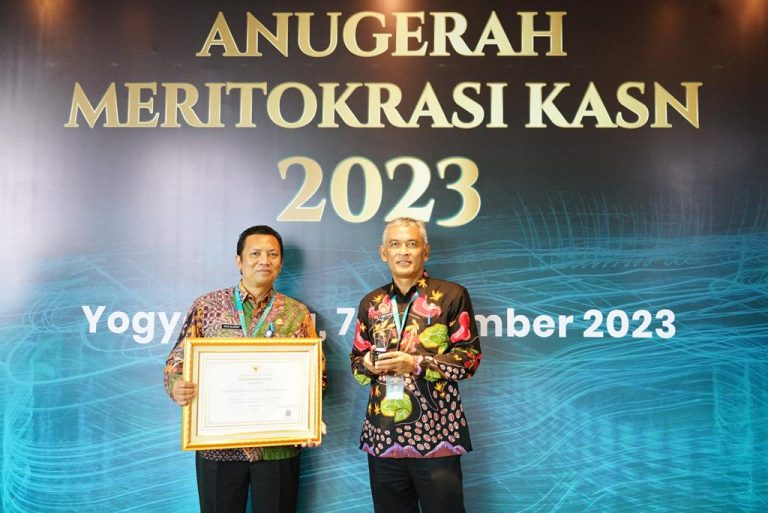 Pemkab Temanggung Raih Anugerah Meritokrasi 2023