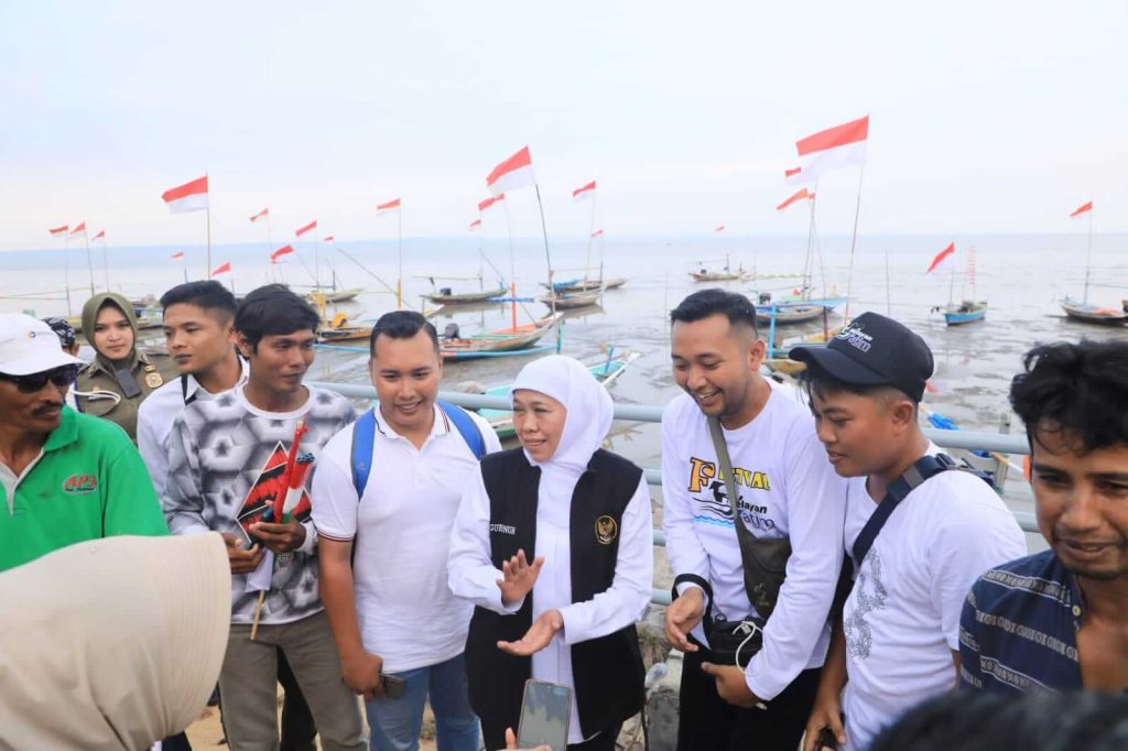 Khofifah Ribuan Nelayan