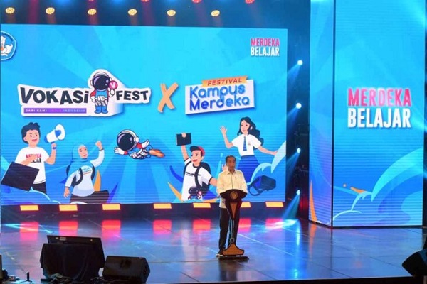 Presiden Jokowi Buka Vokasifest