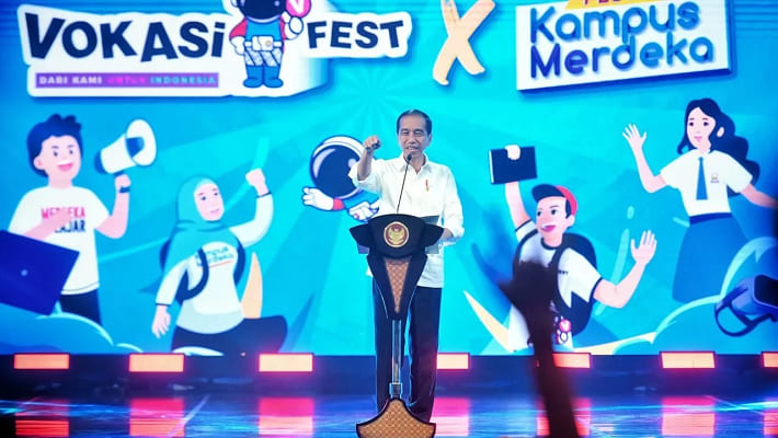 Presiden Jokowi Buka Vokasifest, Tekankan Pendidikan untuk Kebutuhan Masa Kini dan Masa Depan