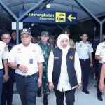 Khofifah Stasiun Gubeng