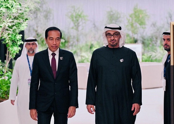 Presiden Jokowi dan Presiden MBZ