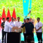 Presiden Jokowi Groundbreaking Kawasan Kantor OIKN