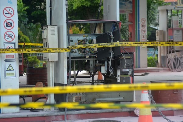 SPBU Undip Semarang Meledak