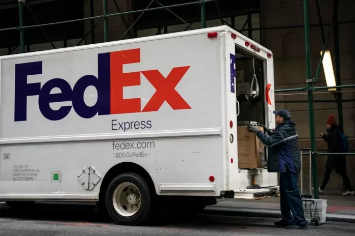 FedEx pedagang