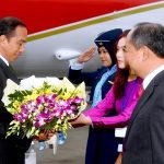 Presiden Jokowi Tiba di Hanoi Usai Kunjungan Dari Manila