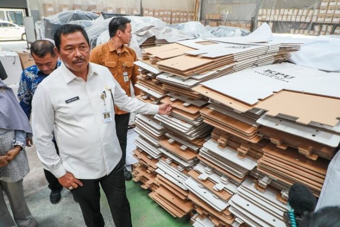 gudang logistik pemilu