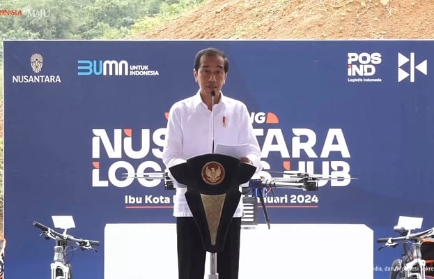 Presiden Jokowi Luncurkan Nusantara Logistics Hub