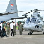 Komandan Puspenerbal Hadiri Penyerahan Helikopter Panther AS 565 MBE Hasil Refurbishment kepada TNI AL