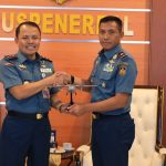 Pererat Kerjasama, Komandan Puspenerbal Terima Kunjungan Kerja Danpuskopaska