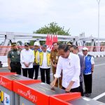 Presiden Jokowi Resmikan Enam Jembatan Baru di Lintas Utara Jawa.