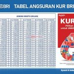 Daftar Tabel Angsuran KUR BRI 2024, Buruan Lengkapi Syaratnya.
