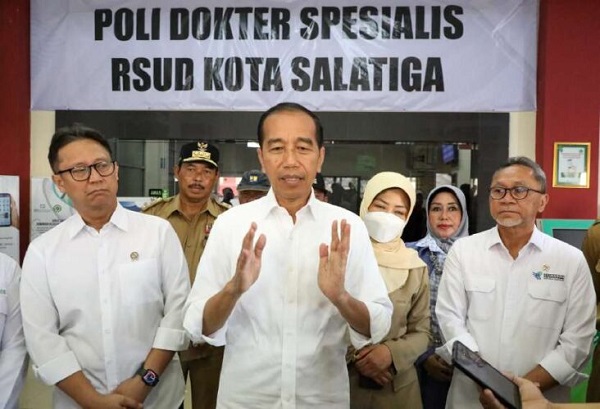 Presiden Jokowi Tinjau Pelayanan Kesehatan