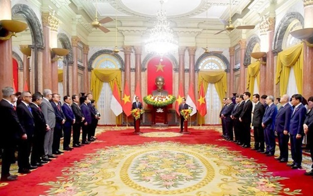 Presiden Jokowi dan Presiden Vietnam Bahas Komitmen