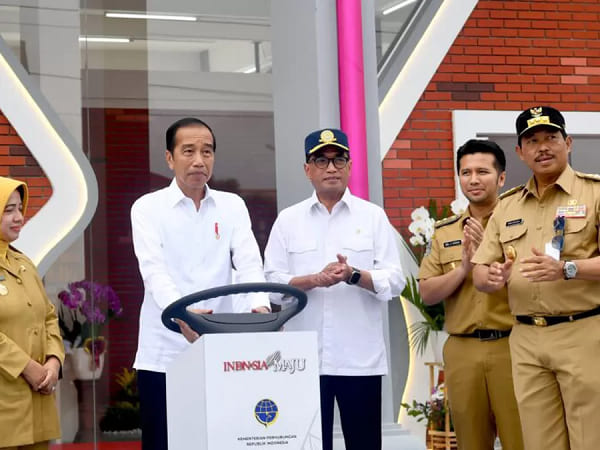 Presiden Jokowi Apresiasi Pembangunan Empat Terminal