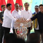Presiden Jokowi Groundbreaking Kawasan Kantor OIKN.