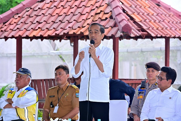 Presiden Jokowi Bertemu Kepala Desa se-Kabupaten Serang