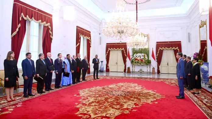 Presiden Jokowi Terima Surat Kepercayaan 9 Duta Besar