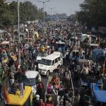 Demo Ribuan Petani India Memanas, Tuntut Harga Minimum Tanaman