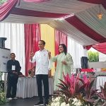 Jokowi Iriana mencoblos