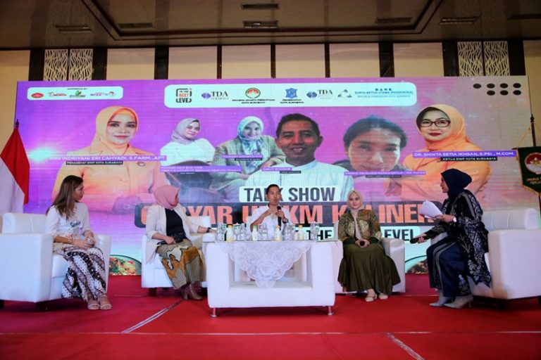 Perkuat Pondasi Perekonomian, DWP Surabaya Gelar Gebyar UMKM Kuliner Surabaya To The Next Level