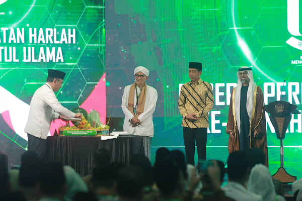 Hadiri Peringatan Harlah Ke-101 NU