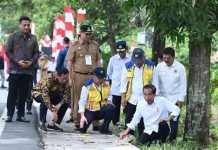 Presiden Jokowi Resmikan 27 Ruas Jalan