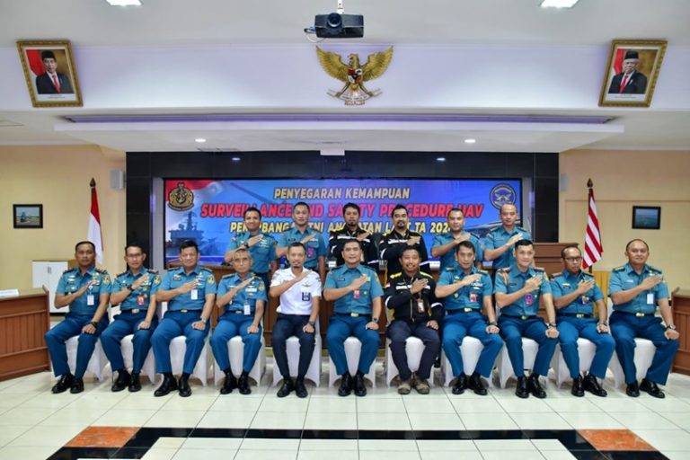Puspenerbal Gelar Penyegaran Kemampuan Surveillance and Safety Procedure UAV Penerbangan TNl AL 2024