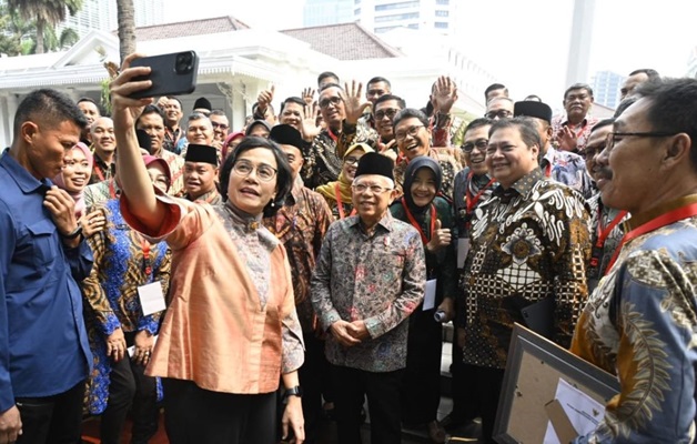 Menteri Kabinet Indonesia Maju Sampaikan Apresiasi